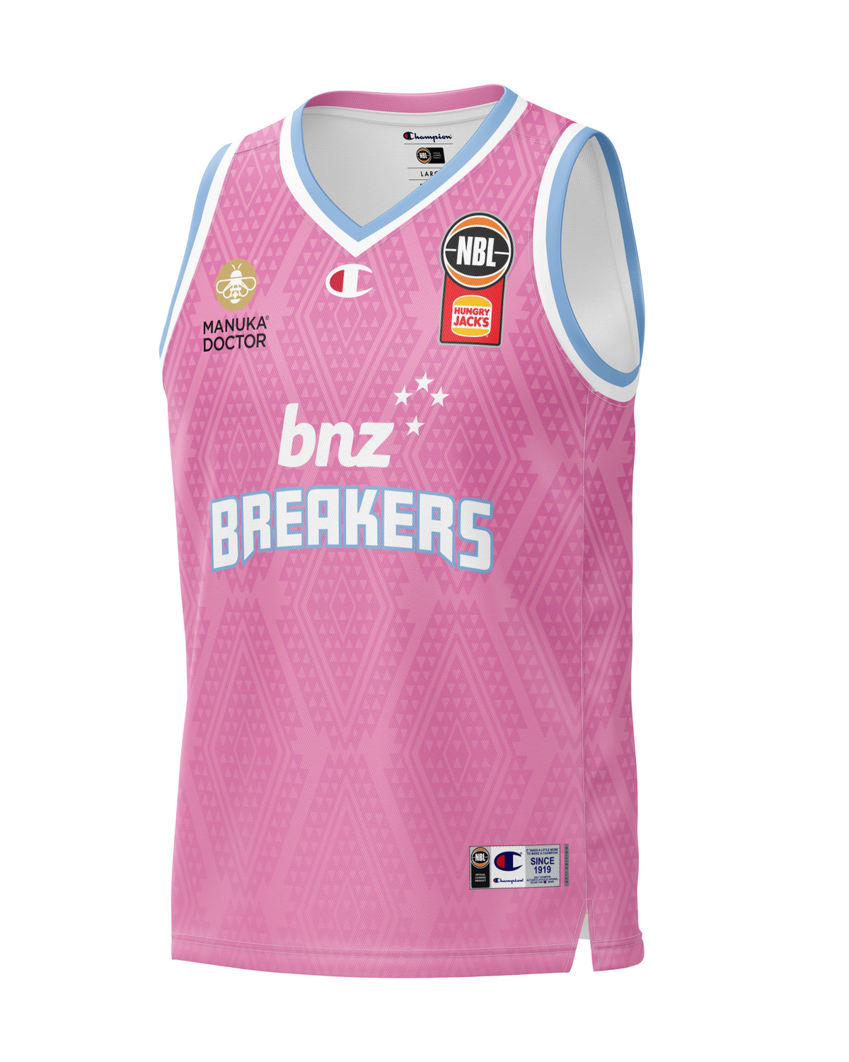 BNZ Breakers NBL25 Home Jersey - Other Players