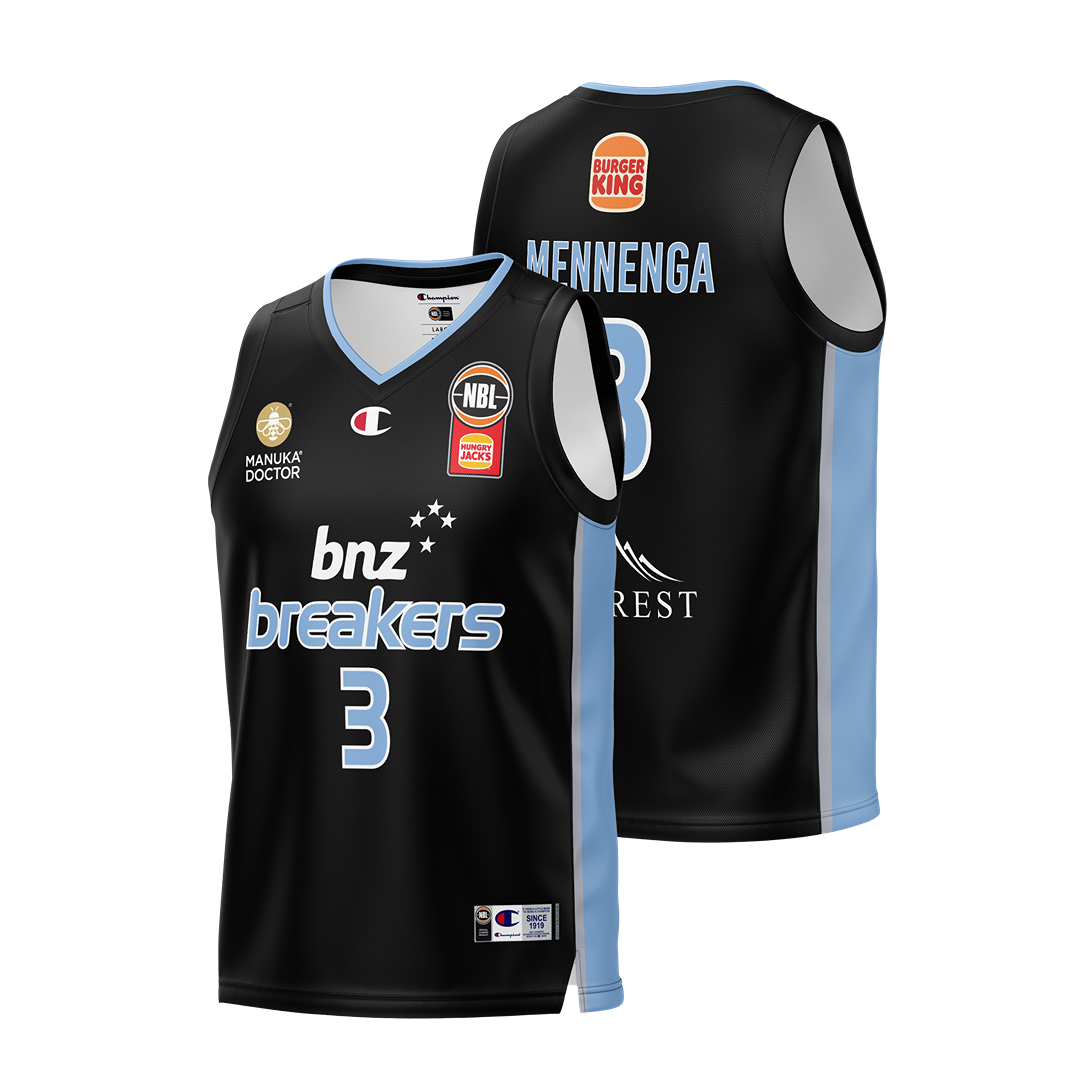 BNZ Breakers NBL25 Heritage Jersey - Mennenga