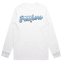 NZ Breakers NBL25 Script LS Tee